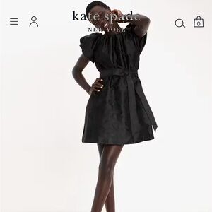 Kate Spade Black Mini Dress